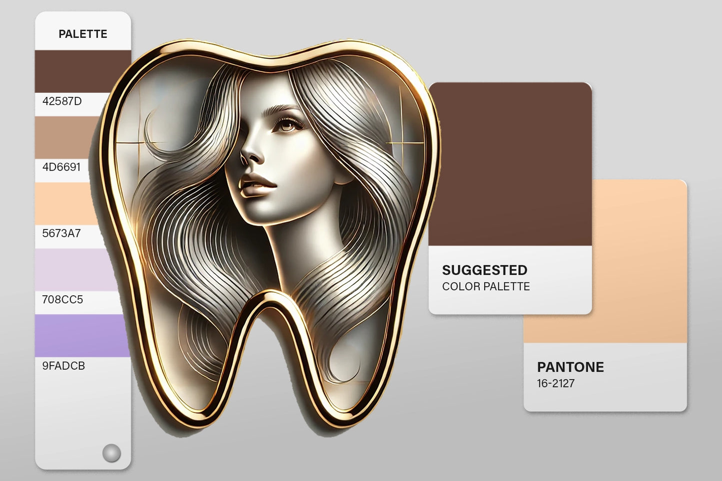 Identidade visual para harmonização facial e odontologia